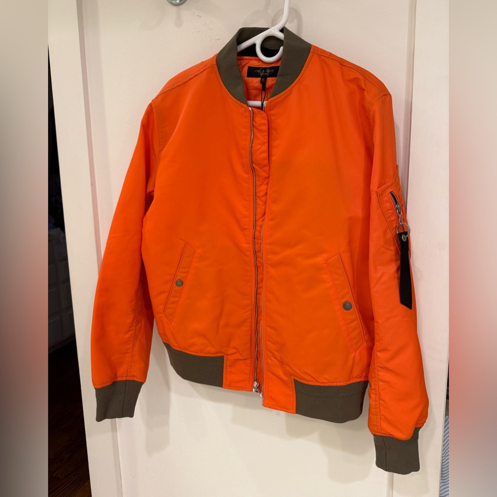 NWT Rag & Bone Manston Bomber Jacket Size Medium